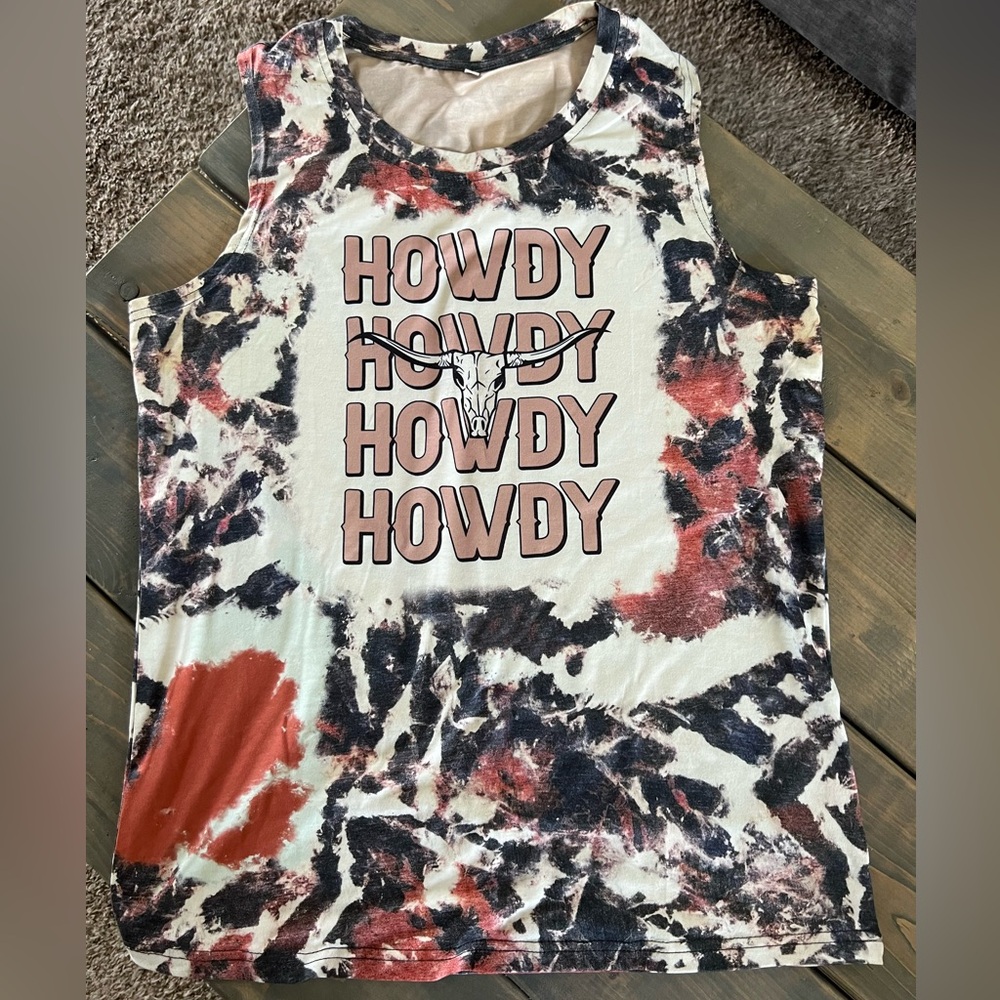 Howdy tank top size L